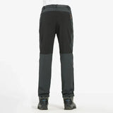 LNGXO Thick Warm Fleece Hiking Pants Men Winter Waterproof Windproof Outdoor Soft Shell Rain Trousers Trekking Camping