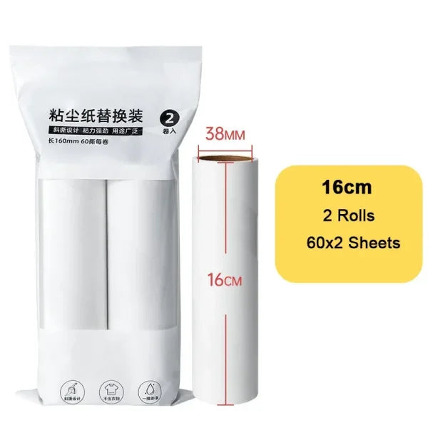 Long Handle Lint Roller Brush for Pet Hair and Dust Remover - Himpall