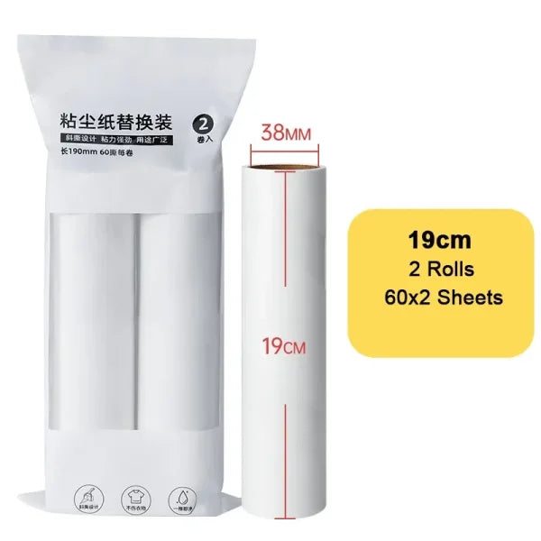 Long Handle Lint Roller Brush for Pet Hair and Dust Remover - Himpall