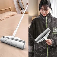 Long Handle Lint Roller Brush for Pet Hair and Dust Remover - Himpall