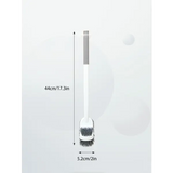 Long Handled Toilet Brush Suction Cup Type Hole Free Wall Mounted Double-Sided Elbow No Dead Corners Cleaning Squatting