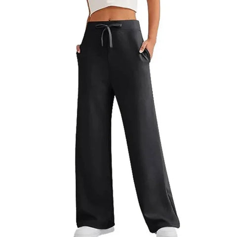 Loose Wide-Leg Comfort Trousers for Autumn Fashion Women’s Styling - Himpall