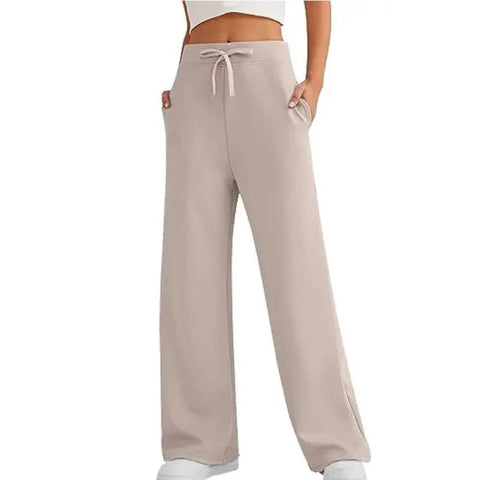 Loose Wide-Leg Comfort Trousers for Autumn Fashion Women’s Styling - Himpall