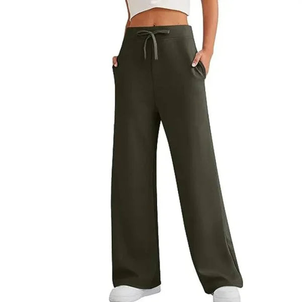 Loose Wide-Leg Comfort Trousers for Autumn Fashion Women’s Styling - Himpall