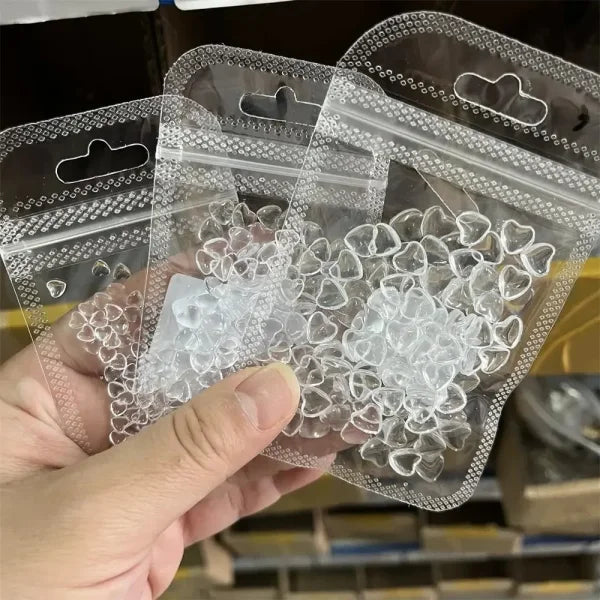 Love Heart Crystal Rhinestones for Trendy Nail Art and Decoration - Himpall