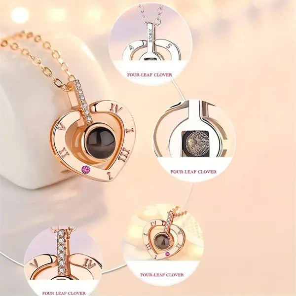 Romantic gifts link chain necklace projects love for women