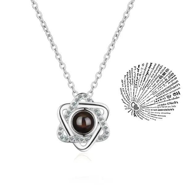 Romantic gifts link chain necklace projects love for women - S-012