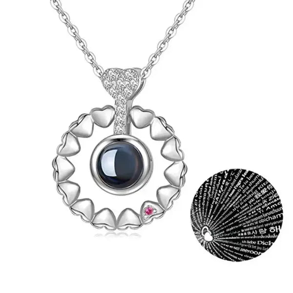 Romantic gifts link chain necklace projects love for women - S-043