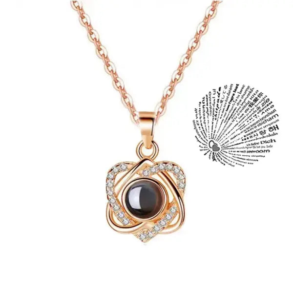Romantic gifts link chain necklace projects love for women - RG-021