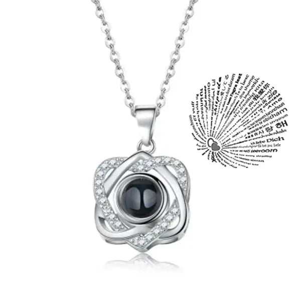 Romantic gifts link chain necklace projects love for women - S-021