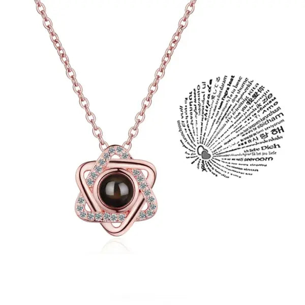 Romantic gifts link chain necklace projects love for women - RG-012