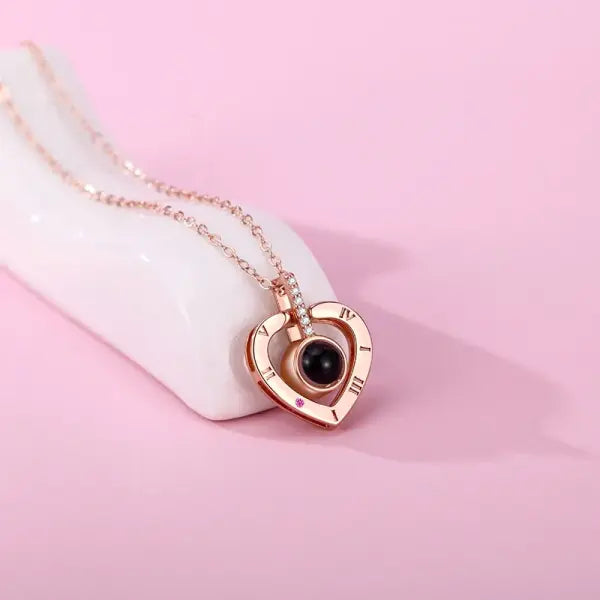 Romantic gifts link chain necklace projects love for women