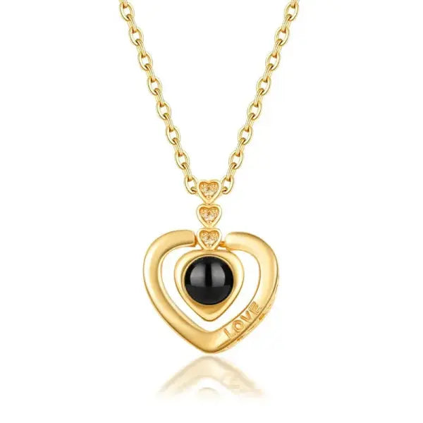 Romantic gifts link chain necklace projects love for women - G-014
