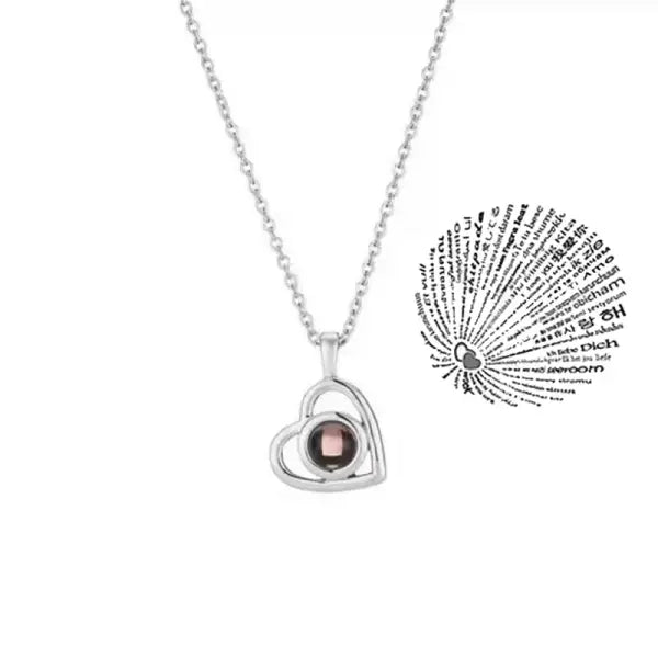 Romantic gifts link chain necklace projects love for women - S-029