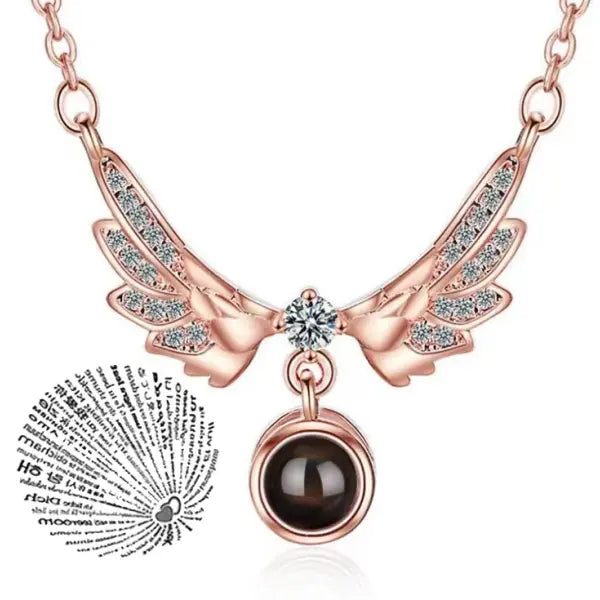 Romantic gifts link chain necklace projects love for women - RG-185