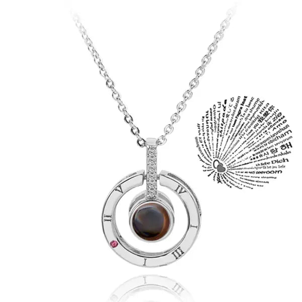 Romantic gifts link chain necklace projects love for women - S-015