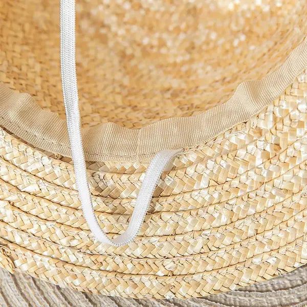 Luffy Straw Hat Yellow Woven Costume for Anime Cosplay and Halloween