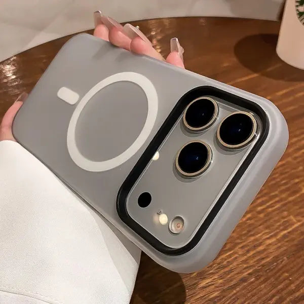 Luxury 2 IN 1 Magnetic Shockproof Case for iPhone 17 Pro Max Air 16 15 14 Plus 13 12 11 Liquid Silicone Magsafe Bumper