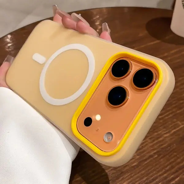 Luxury 2 IN 1 Magnetic Shockproof Case for iPhone 17 Pro Max Air 16 15 14 Plus 13 12 11 Liquid Silicone Magsafe Bumper