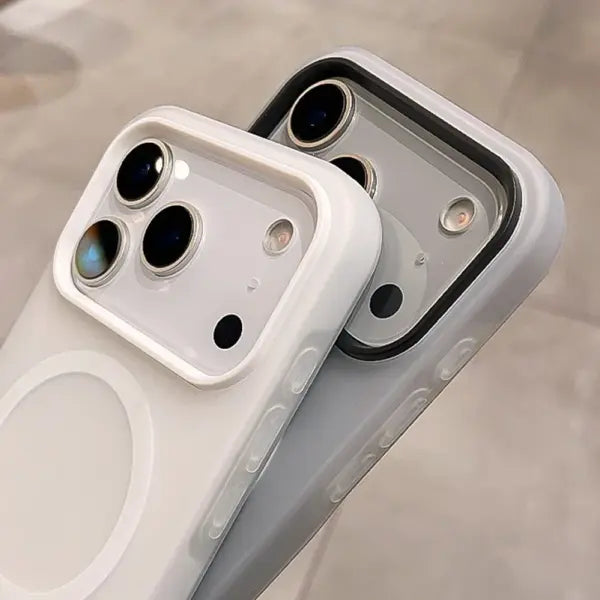 Luxury 2 IN 1 Magnetic Shockproof Case for iPhone 17 Pro Max Air 16 15 14 Plus 13 12 11 Liquid Silicone Magsafe Bumper