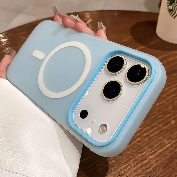 Luxury 2 IN 1 Magnetic Shockproof Case for iPhone 17 Pro Max Air 16 15 14 Plus 13 12 11 Liquid Silicone Magsafe Bumper