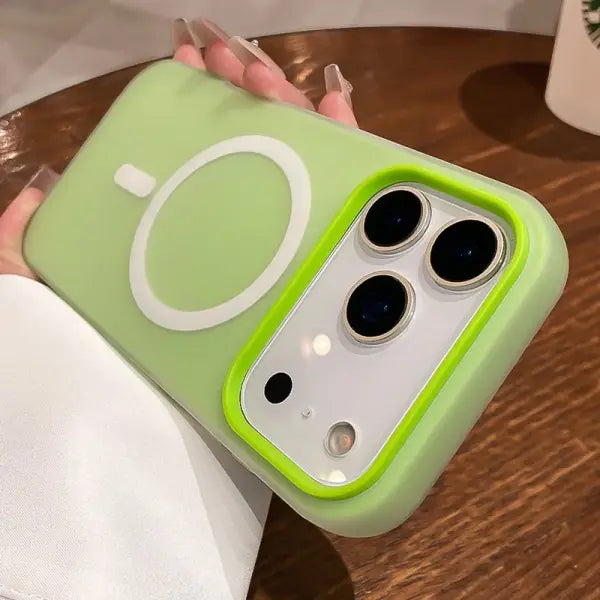 Luxury 2 IN 1 Magnetic Shockproof Case for iPhone 17 Pro Max Air 16 15 14 Plus 13 12 11 Liquid Silicone Magsafe Bumper