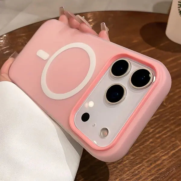 Luxury 2 IN 1 Magnetic Shockproof Case for iPhone 17 Pro Max Air 16 15 14 Plus 13 12 11 Liquid Silicone Magsafe Bumper