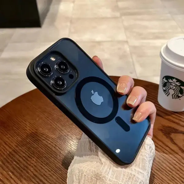 Luxury Armor For Magsafe Magnetic Wireless Charging Case For iPhone 11 12 13 14 15 16 Pro Max Plus Shockproof Hard
