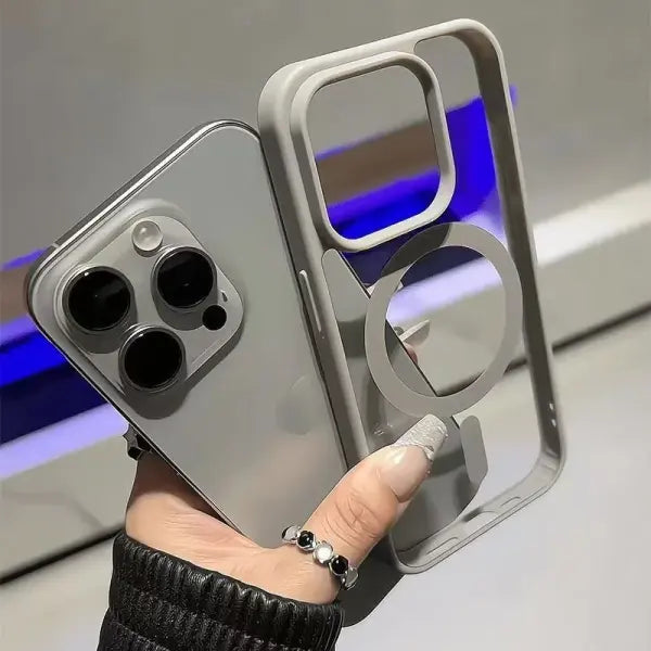 Luxury Armor For Magsafe Magnetic Wireless Charging Case For iPhone 11 12 13 14 15 16 Pro Max Plus Shockproof Hard Cover