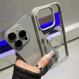 Luxury Armor For Magsafe Magnetic Wireless Charging Case For iPhone 11 12 13 14 15 16 Pro Max Plus Shockproof Hard Cover