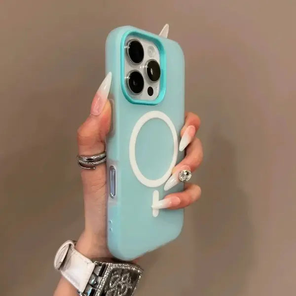 Luxury Candy For Magsafe Wireless Charge Matte Phone Case For iPhone 11 12 13 14 15 16 Pro Max Plus Magnetic Bumper