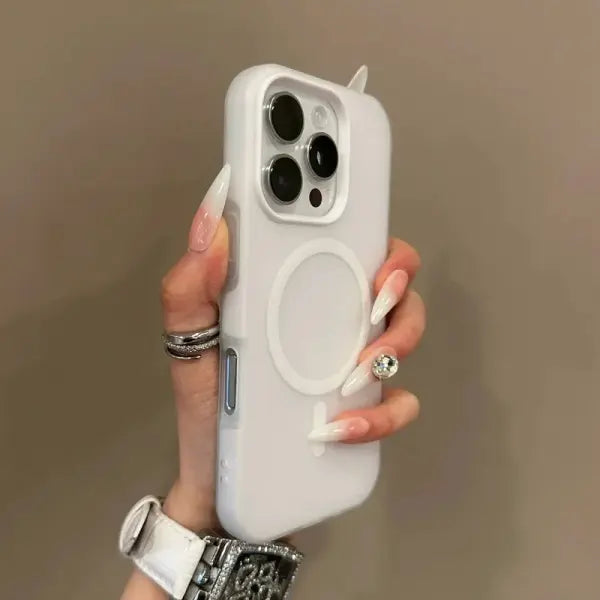 Luxury Candy For Magsafe Wireless Charge Matte Phone Case For iPhone 11 12 13 14 15 16 Pro Max Plus Magnetic Bumper