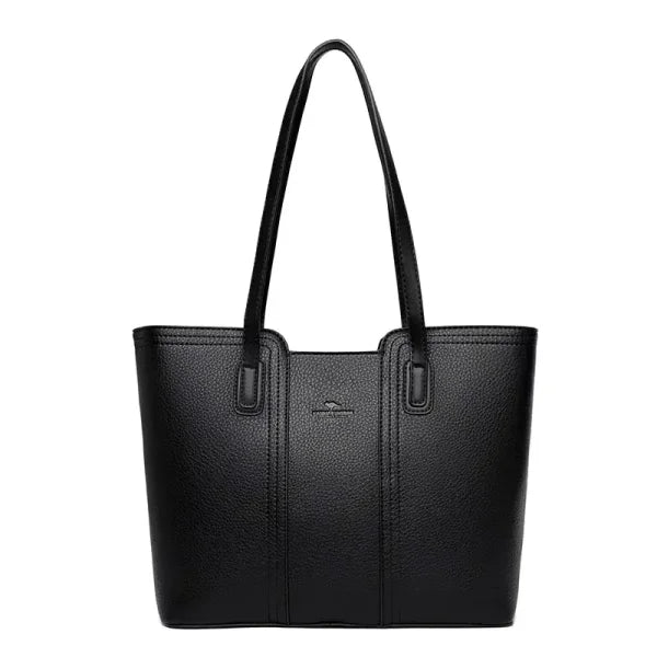 Luxury Fashion Print Handbag - Large Capacity Soft Leather Women's Shoulder & Crossbody Bag - Himpall