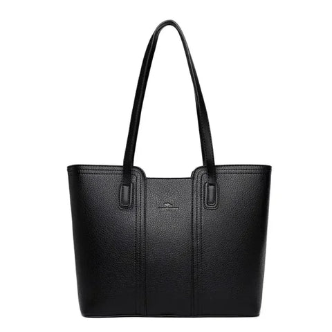 Luxury Fashion Print Handbag - Large Capacity Soft Leather Women's Shoulder & Crossbody Bag - Himpall