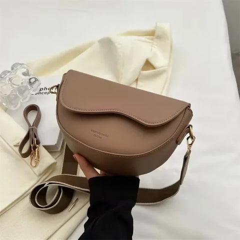 Luxury Fashion Print Handbag - Large Capacity Soft Leather Women's Shoulder & Crossbody Bag - Himpall