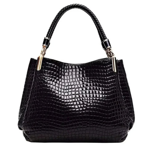 Luxury Fashion Print Handbag - Large Capacity Soft Leather Women's Shoulder & Crossbody Bag - Himpall