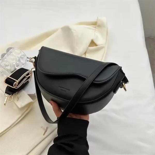Luxury Fashion Print Handbag - Large Capacity Soft Leather Women's Shoulder & Crossbody Bag - Himpall