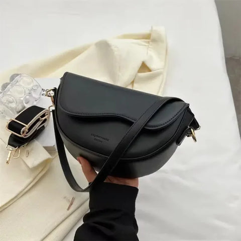 Luxury Fashion Print Handbag - Large Capacity Soft Leather Women's Shoulder & Crossbody Bag - Himpall