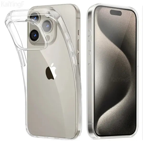 Luxury iPhone series compatible model clear TPU silicone case - For iPhone X