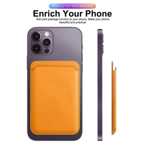 Luxury Leather Wallet for Apple iPhone Pro Max with MagSafe - Himpall