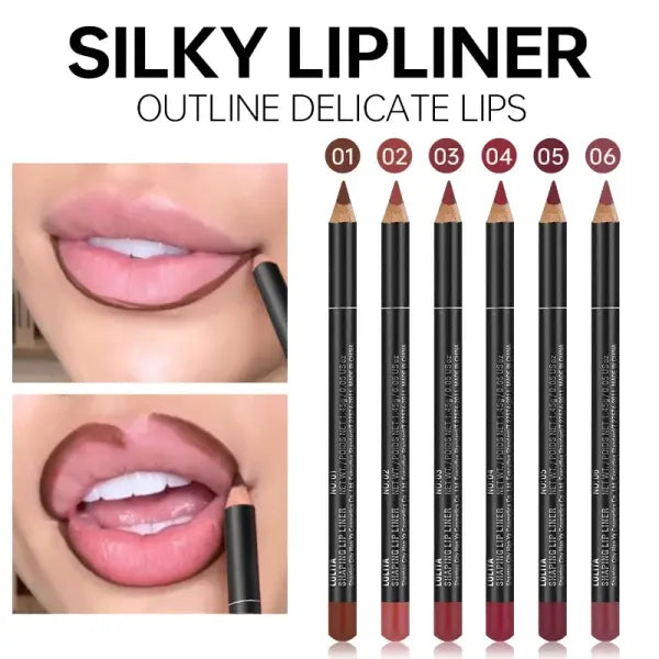 Luxury Lip Liner Matte Versatile Shades – Long-Lasting Smooth Outline