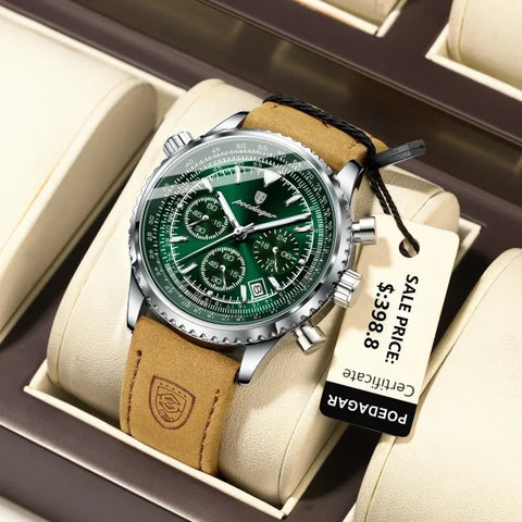 Luxury Military Sports Watch for Men – Waterproof Chronograph - Himpall