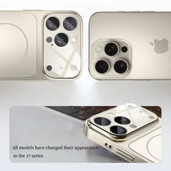 Luxury Original For Magsafe Matte Armor Case For iPhone 17 Air 16 15 14 13 Pro Max Funda Wireless Charging Hard