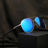 Luxury Pilot Eyewear Metal UV400 Protection Fashion Driving Sunglasses