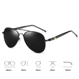 Luxury Pilot Eyewear Metal UV400 Protection Fashion Driving Sunglasses