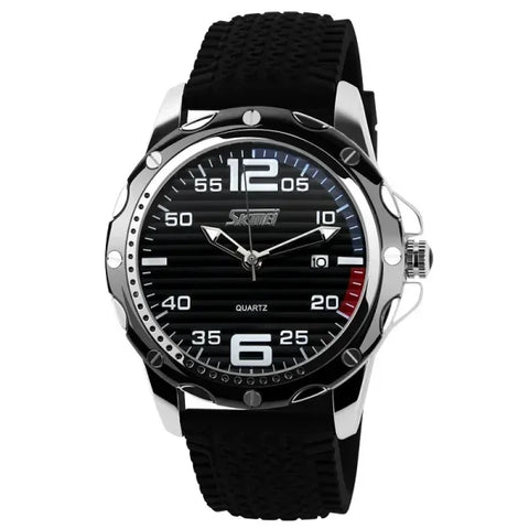 Luxury Quartz Watch for Men – Waterproof Shockproof Wristwatch with Calendar - Himpall