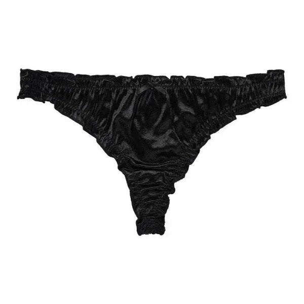 Luxury Satin T-Back Underwear for Comfortable Elegance - Himpall