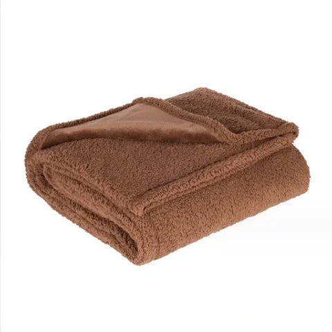 Luxury Shaggy Blanket - Winter Warm Cosy & Waterproof Microfiber Blanket