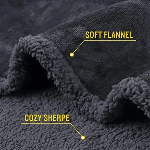 Luxury Shaggy Blanket - Winter Warm Cosy & Waterproof Microfiber Blanket