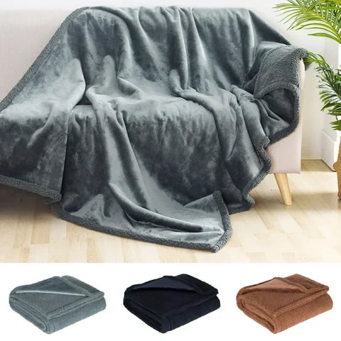 Luxury Shaggy Blanket - Winter Warm Cosy & Waterproof Microfiber Blanket